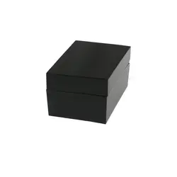 Роскошные глянцевое покрытие кольцо Box Case (черный)