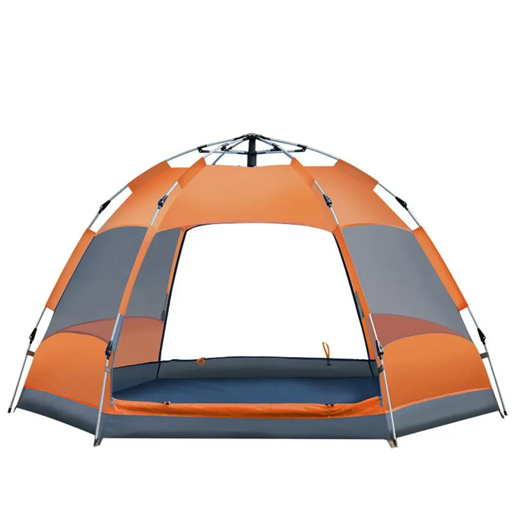 

Compact Size Outdoor Camping Tent Lightweight Waterproof Double Door Double Tent Hiking Single-layer Easy Set-Up Tent
