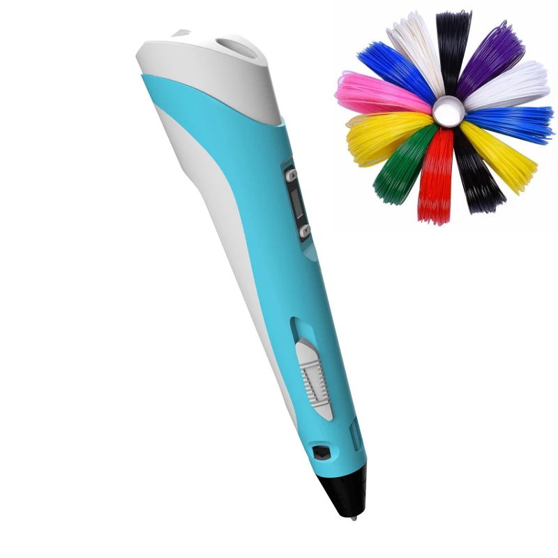 Fudream DIY 3d принтер ручка с 25 м/50 м/100 м 1 75 мм PLA нить для детей подарок рисунок|3D ручки|