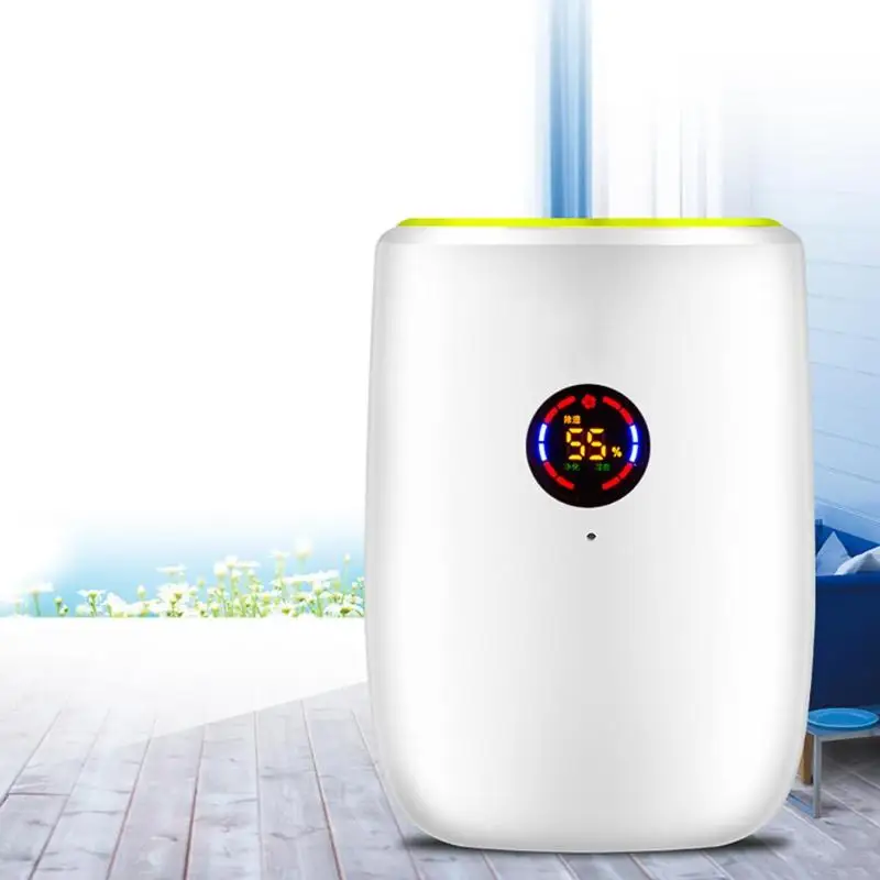  800ML Electric Air Dehumidifier Mini Portable Air Dehumidifier for Home LED Display Electric Room D - 32962701240