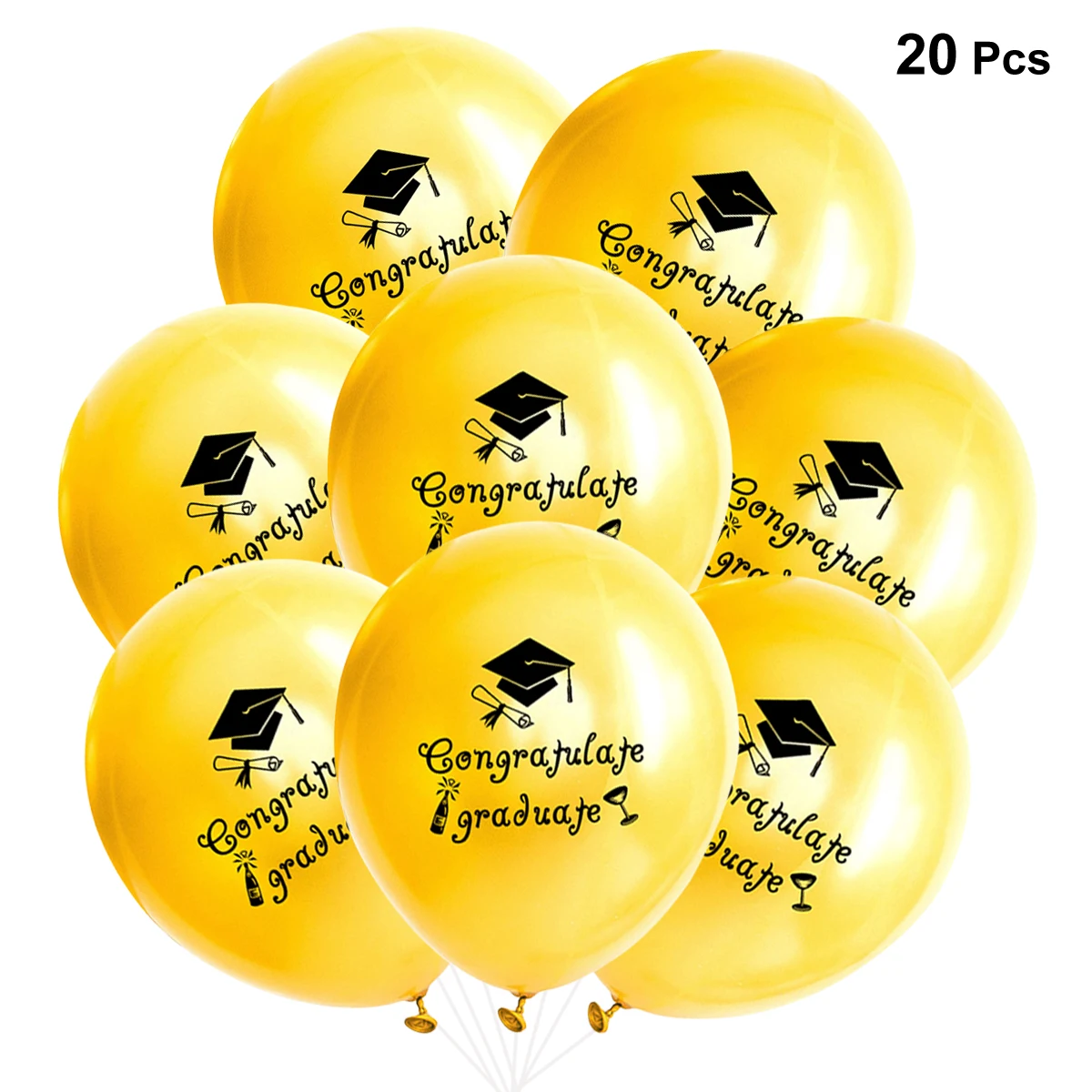 20 шт./упак. 12 дюймов выпускников вечерние воздушные шары надувные воздушные шары для поздравляем Выпускной фестиваль вечерние украшения