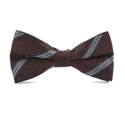 Mantieqingway формальный деловой галстук-бабочка Галстуки для смокинга Красочные свадебный галстук полиэстер галстуки-бабочки классические