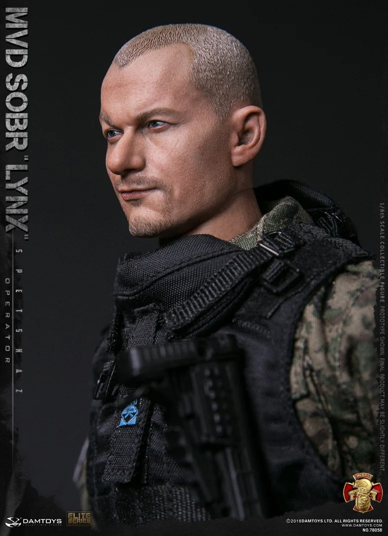 Плотина 78058 1/6 русская коллекция SPETSNAZ MVD SOBR LYNX фигурка для любителей праздничный