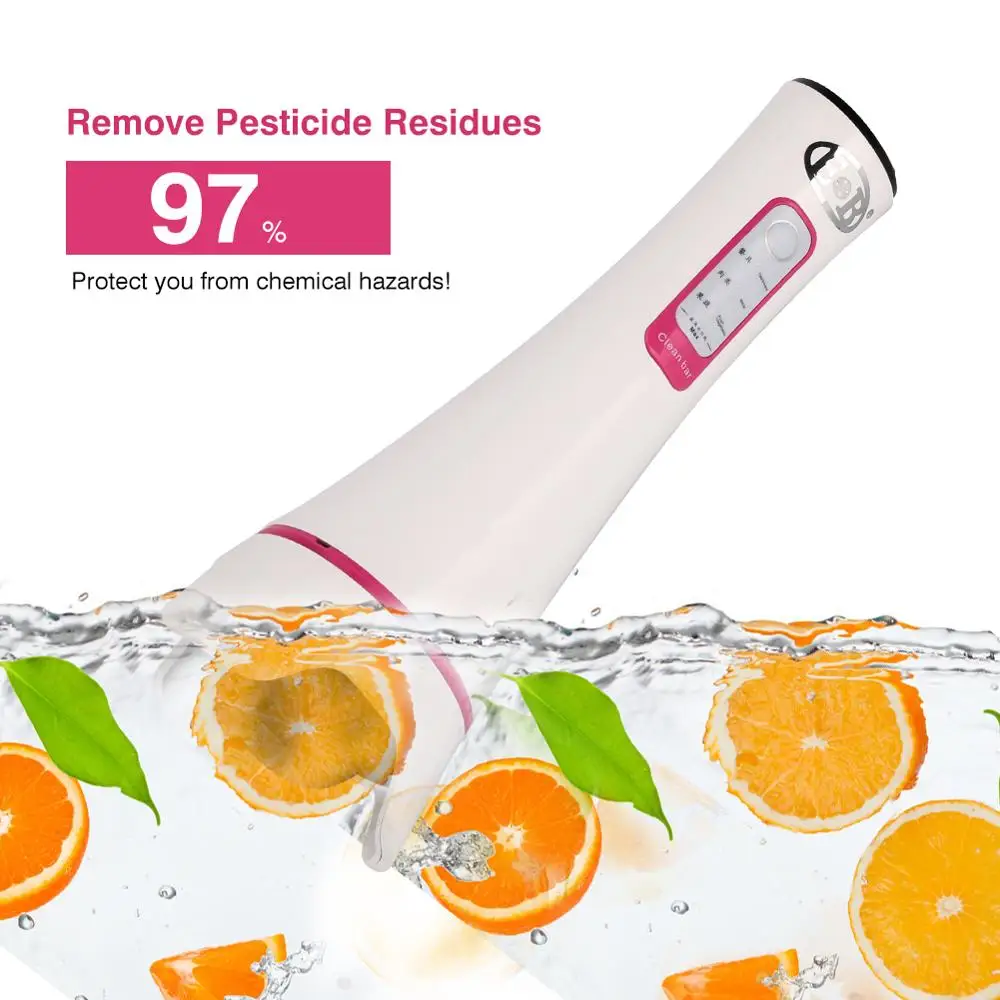 

Portable Multi-Function Fruit Vegetable Ultrasonic Cleaner Physical Fruit Vegetable Cleaning Disinfection Machine