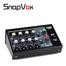 Портативный 8 каналов аудио микшер линейный вход микрофона выход мини концентратор ветер синтезатор флейта аэрофон микшерный пульт