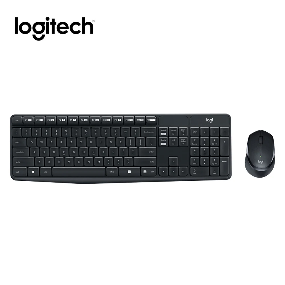 

Logitech MK315 Wireless Mouse Keyboard Combo Mute Input Spill-resistant Game Office Laptop Universal Keyboard Mouse Set Quiet