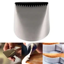 Кондитерская насадка, очень большая насадка для украшения крема, торта, помадки, инструменты для выпечки из нержавеющей стали