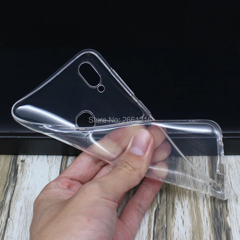 ДЛЯ vivo V11 V11i Ультратонкий Мягкий ТПУ силиконовый прозрачный защитный чехол для