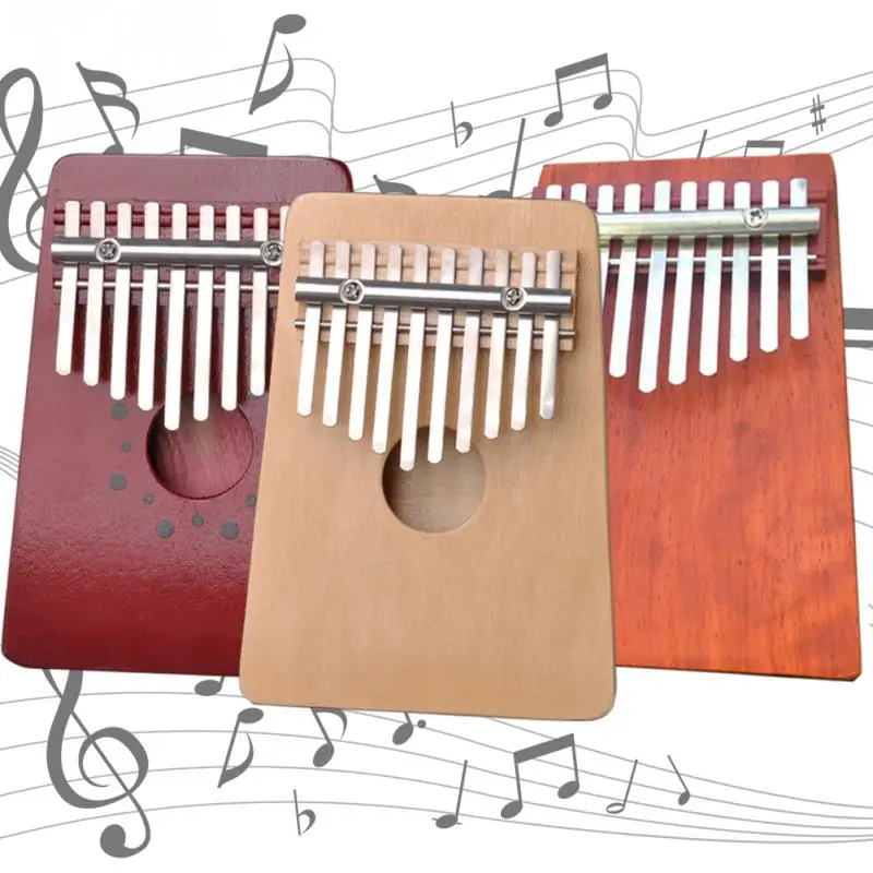 

10 Key Finger Kalimba Traditional Africa Pray Wood Finger Kalimba Thumb Piano Pocket Size Keyboard Musical Instrument