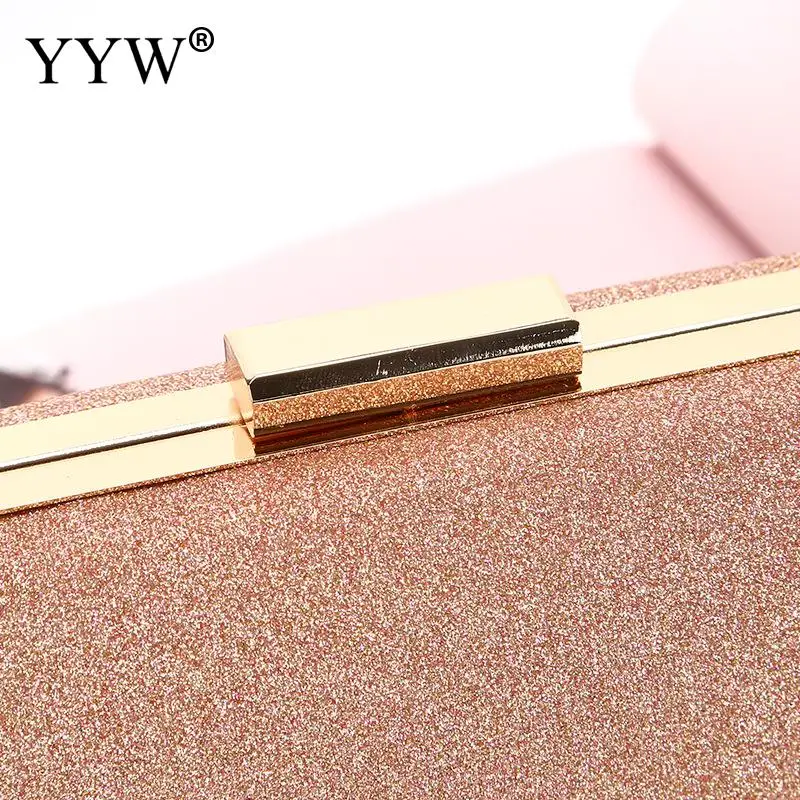 Women Evening Clutch Bag Diamond Sequin Clutch Female Crystal Day Clutches Wedding Purse Party Banquet Box Chain Bags For Women