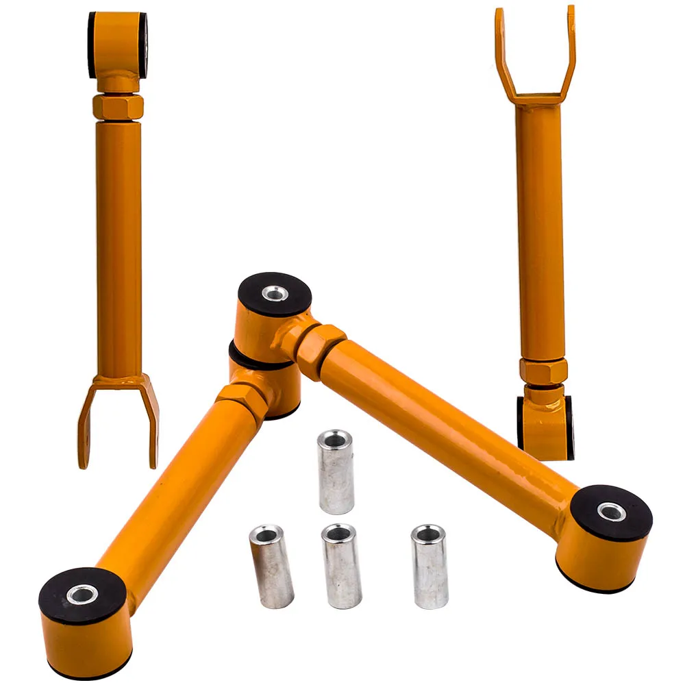 

for Jeep Grand Cherokee WJ 1999-2004 Front Upper + Rear Upper Control Arms Set Suspension Adjustable Alignment