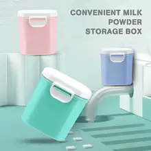 200/400g Портативный Детские коробка для сухого молока Еда ящик для хранения диспенсер с овальным Еда Класс Материал кормления контейнер для маленьких детей, малышей