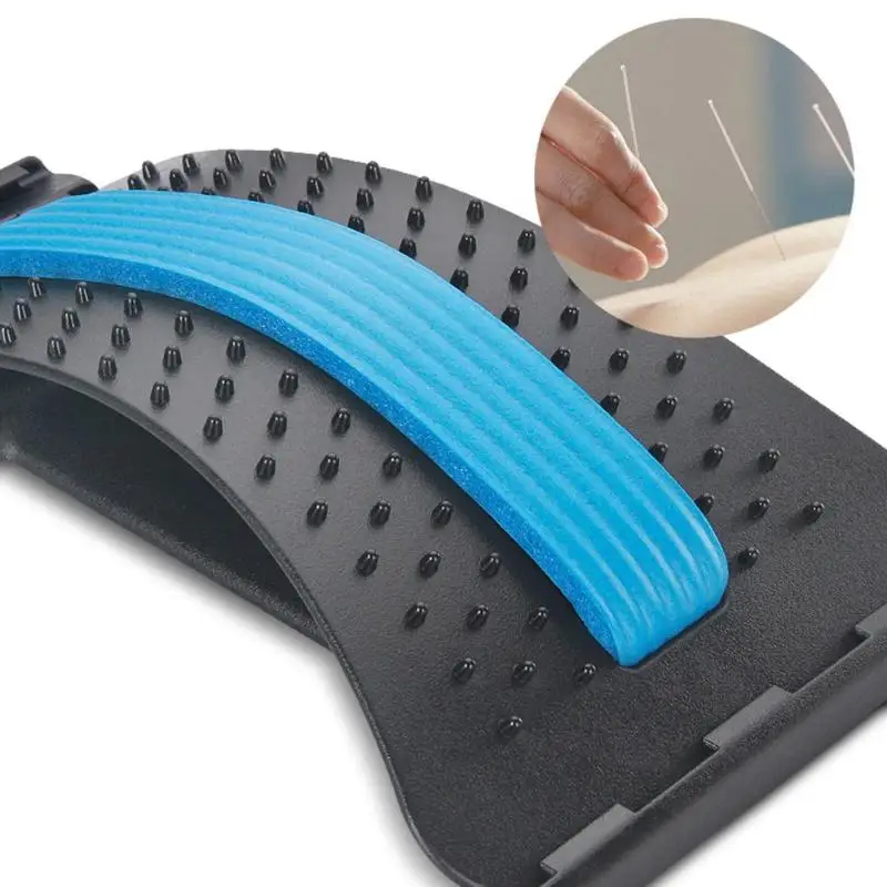 Многофункциональное растягивающее устройство для спины Регулируемый массажный релаксационный растягиватель для талии массажное оборудование для расслабления шеи