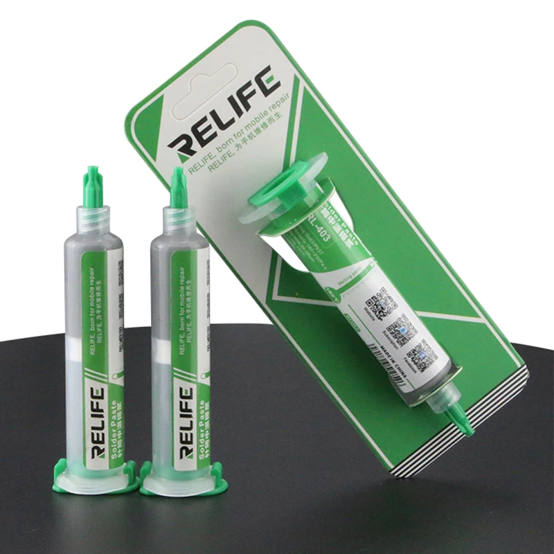 

10cc Syringe Flux Soldering Paste 35g Tin Solder Paste Leaded Stencil Welding Tool Middle Temperature Melting Point 183C