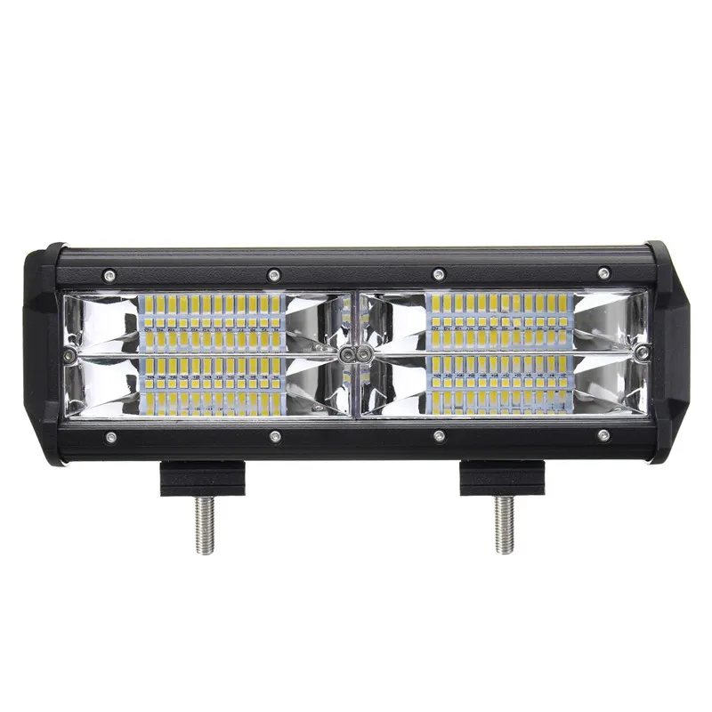 

CLAITE DC 10-30V 9Inch 144W 8D LED Work Light Bars Flood Spot Combo Beam for Off Road Truck Trailer
