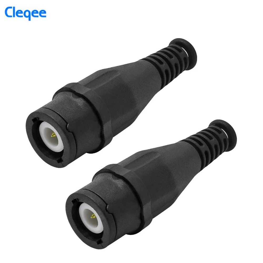 Cleqee P7001 10 шт. высококачественный Штекерный разъем BNC защитная оболочка