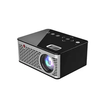 

T200 Projector 1080P Portable LCD HD Projector Built-in Speaker AV/USB/HDMI/DC Multimedia Beamer for Home Cinema TV Theater