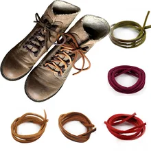 1 пара шнурков из натуральной кожи шнурки для обуви шнурки