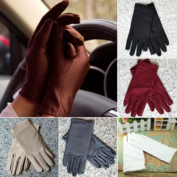 

Summer/Spring Women's Sunscreen Gloves Driving Slip-resistant Spandex Golves Fashion Female lady Sun UV Protection Gloves~
