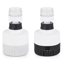 Водосберегающий кран ABS Универсальный 360 Поворотный кран водопроводный сопло фильтр брызговик смесители bubbler для кухни ванной комнаты