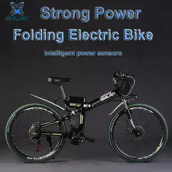 V 350 W/500 W/8/12.5ah литиевая батарея электрического велосипеда, складной электрический велосипед Mtb горный велосипед (тип E)
