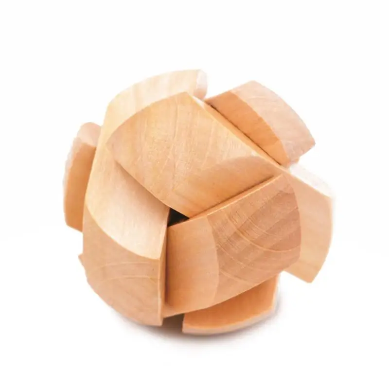 

2017 New Design IQ Brain Teaser Kong Ming Lock 3D Wooden Interlocking Puzzles Game Toy For Adults Kids