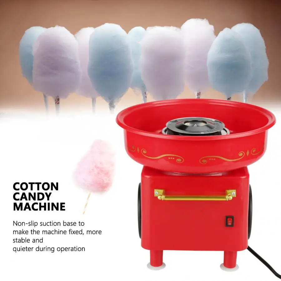 

Mini Fashion Electric Candyfloss Making Machine DIY Home Cotton Candy Maker Cotton Sugar Machine For Children Kids