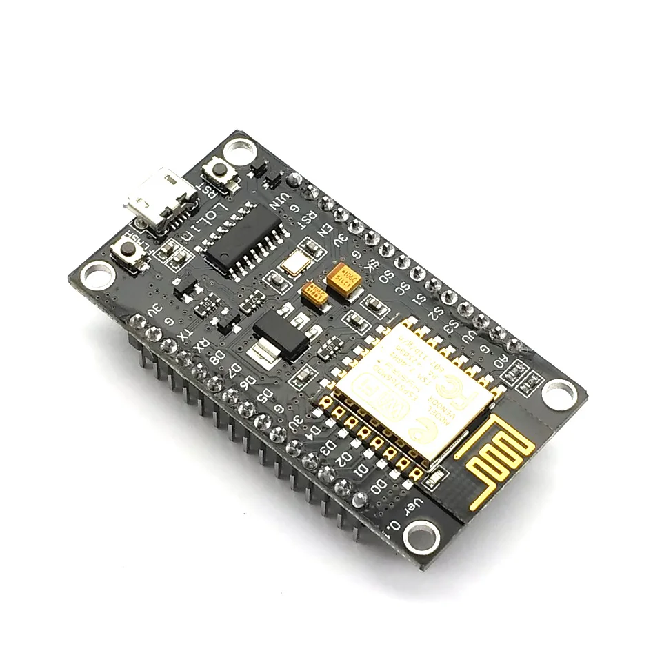 Беспроводной модуль NodeMcu V3 Lua wifi Интернет вещей макетная плата ESP8266 с Pcb антенной и Usb портом ESP-12E CH340