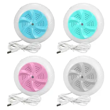 

New Portable Mini USB Ultrasonic Turbine Washing Machine Home Travel Spin Dryer Laundry Washer
