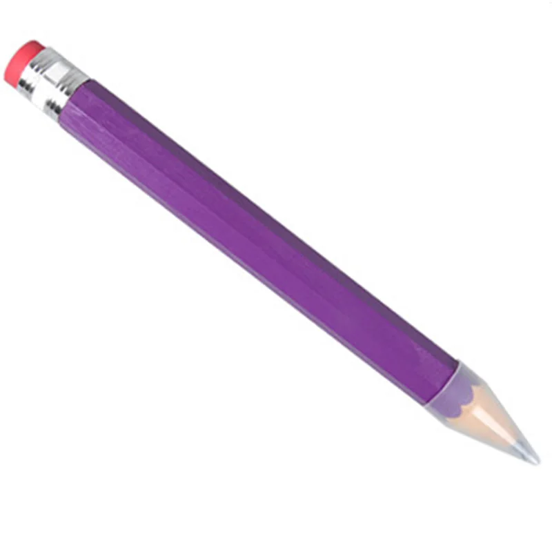 

NEW GIANT WOODEN PENCIL 14 REALLY BIG JUMBO WOOD SCHOOL PENCILS GAG GIFT JOKE