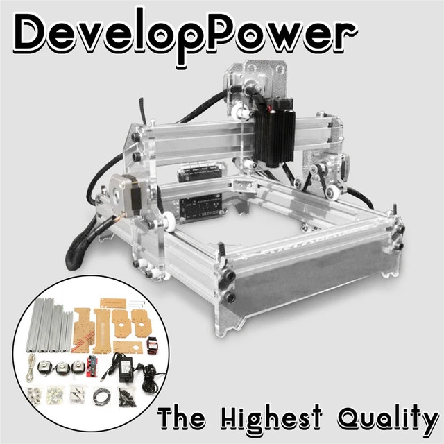 

2000MW A5 17x20cm Laser Engraver Cutting Machine Desktop Engraving CNC Printer DIY Desktop Wood Cutter