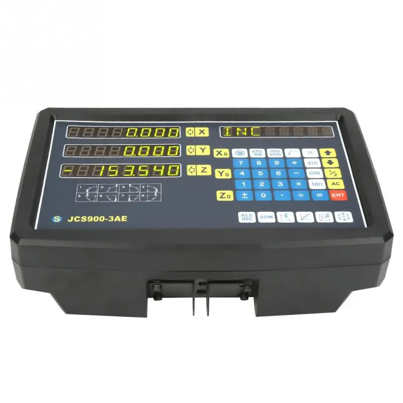 

JCS900-3AE Digital Readout for Milling Lathe Machine With Linear Scale 110-240V 50/300/500mm EU plug