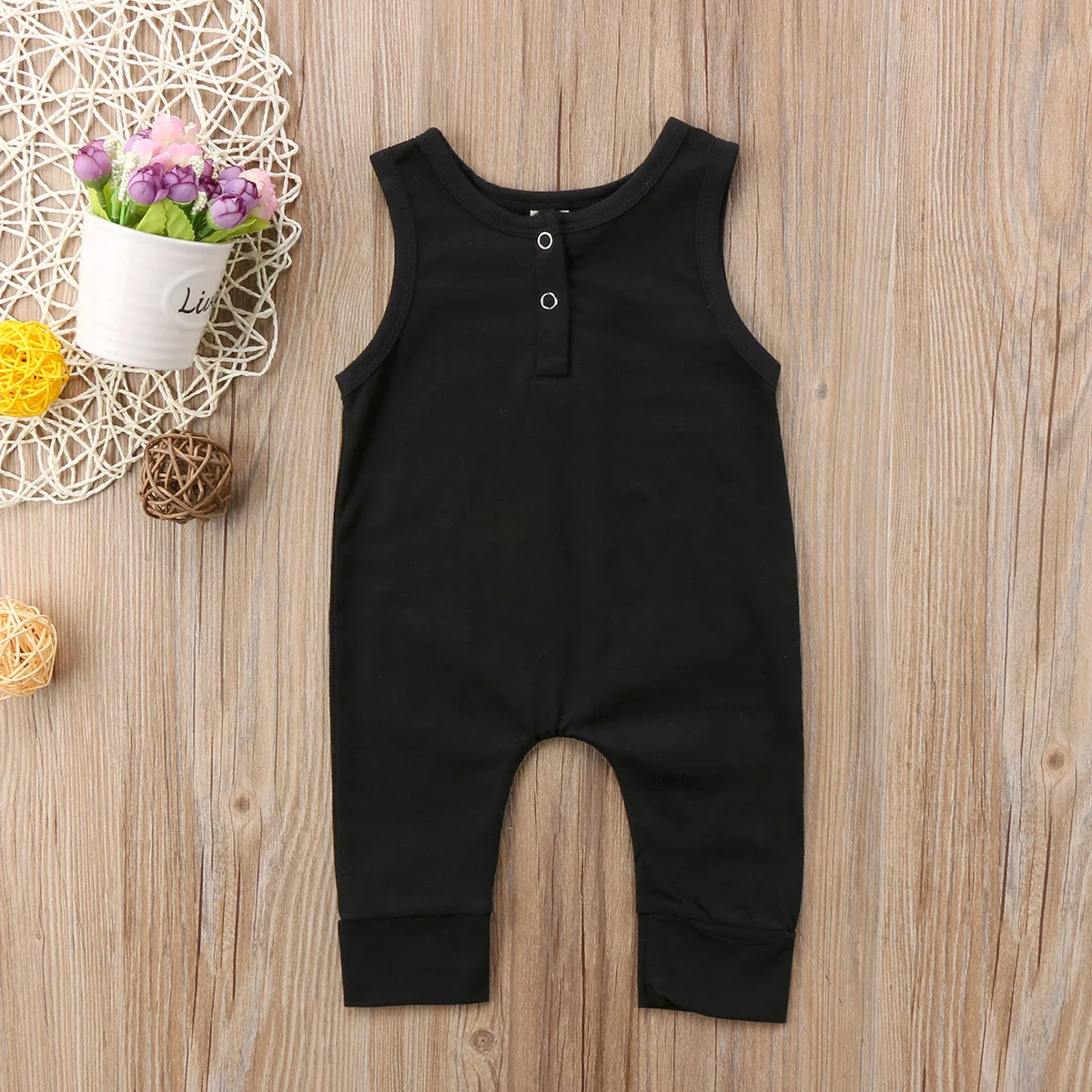 

Pudcoco Baby Jumpsuits 0-18M AU Infant Boy Girl Clothes Romper Toddler Kid Baby Girls Jumpsuits Pants Clothes