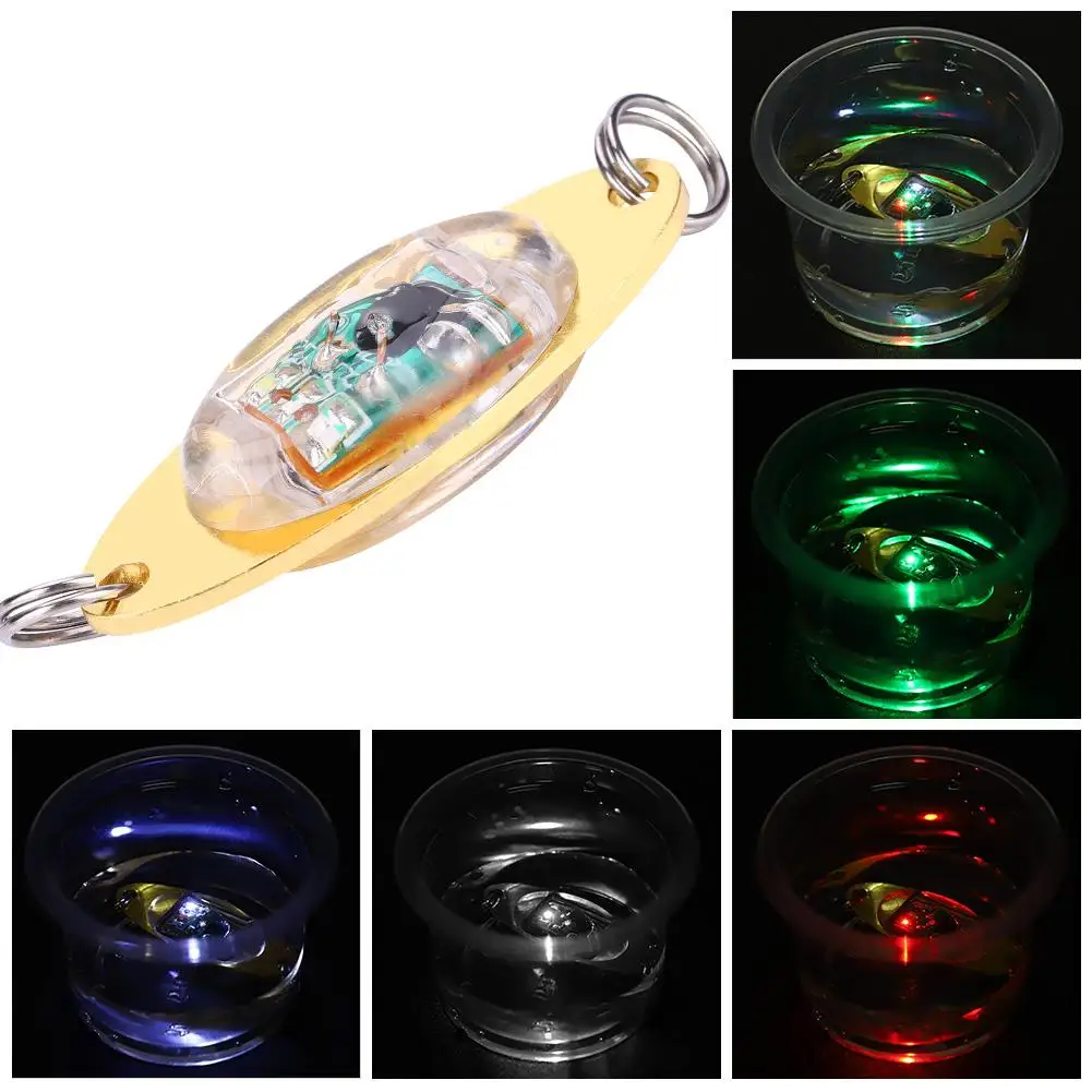 

HURRISE Fishing Lure Light LED Deep Drop Underwater Eye Fish Attractor Lure Light Squid Fishing Bait Flashing Lamp For Fishing