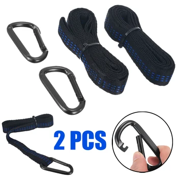 

Tree Hanging Extension Hammock Straps Adjustable Straps Rope Heavy Duty Suspension With 2 Buck Outdoor Camping Tools
