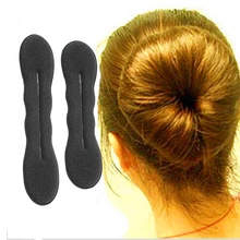 Волшебный Поролоновый спонж, диск для волос для женщин, инструменты для укладки волос, Пончик, устройство для укладки волос, аксессуары для волос