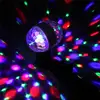 E27 3W Dual-head Rotary RGB LED Stage Light Bulb Small Magic Ball Lamp Sound Activated DJ Disco KTV Laser Projector Music Lights ► Photo 2/6