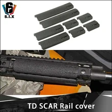 Тактический Пикатинни крышка Вивер рельсы Чехлы TD шрам панель делюкс версия аксессуары
