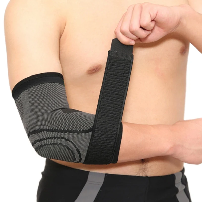 

New Adjustable Arm Brace Arthritis Pain Relief Support Brace Breathable Elbow Splint Bandage Elbow Pad Corrector Arm Protector