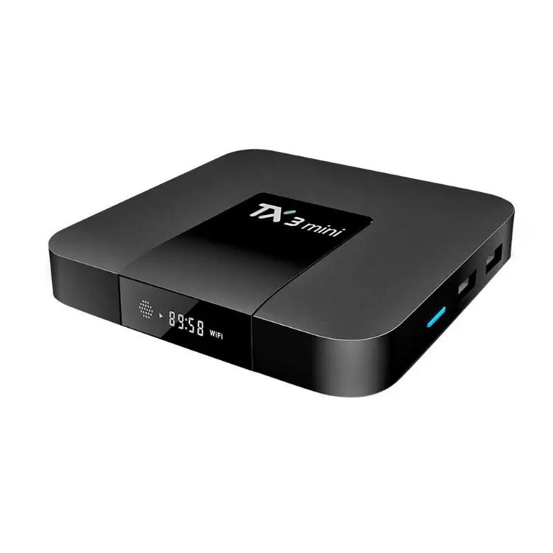 

High Quality TX3 Mini Android 7.1 S905W Quad-Core Smart TV Box 4K 2G+16G WiFi Set-top Box Media Player with Remote Control