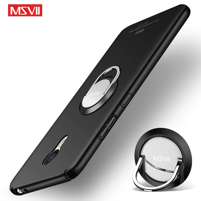 Чехол MSVII для Meizu M3 Note 3 чехол с кольцом пальцев Матовые чехлы s M3s Mini
