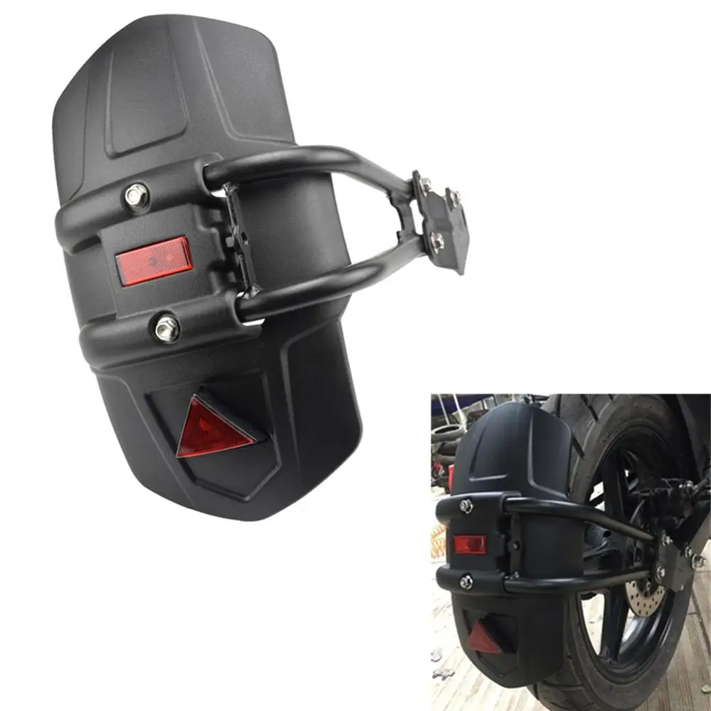 

Rear Hugger Fender Mudguard Mudflap Mud Guard Protector Reflective Light Safety Warning For Benelli BJ250 TNT25 For Yamaha YS250