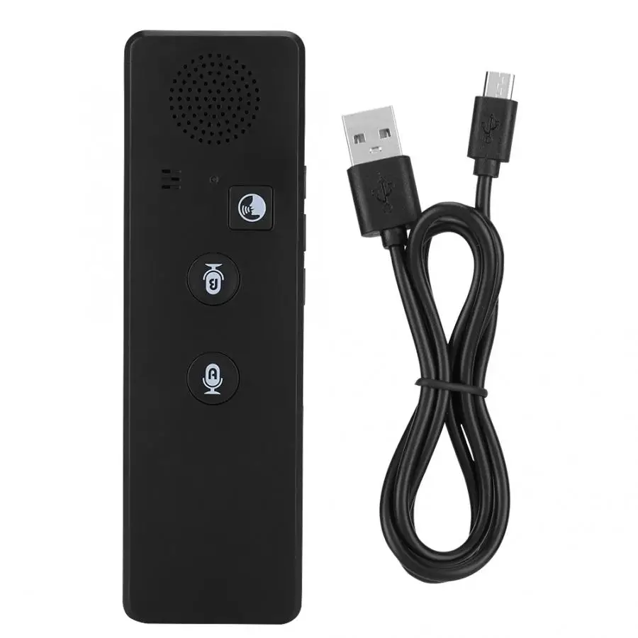 

Portable New T3 Portable Multi-language Translator Intelligent Voice Translator(Black) instant translate translator