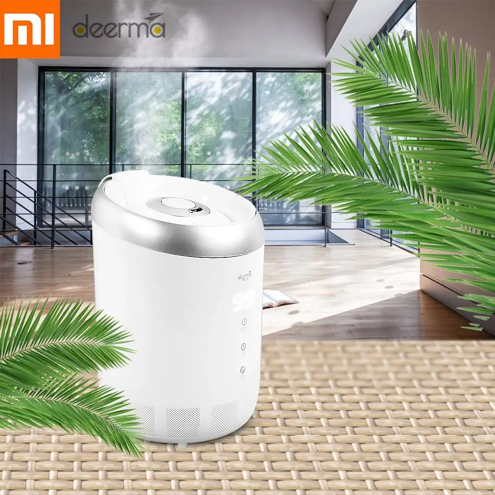 

Xiaomi Deerma Dem-st600 4l Ultrasonic Air Humidifier Large Water Tank 12 Hours Timing Mist Maker For Office Home Pregnant Baby