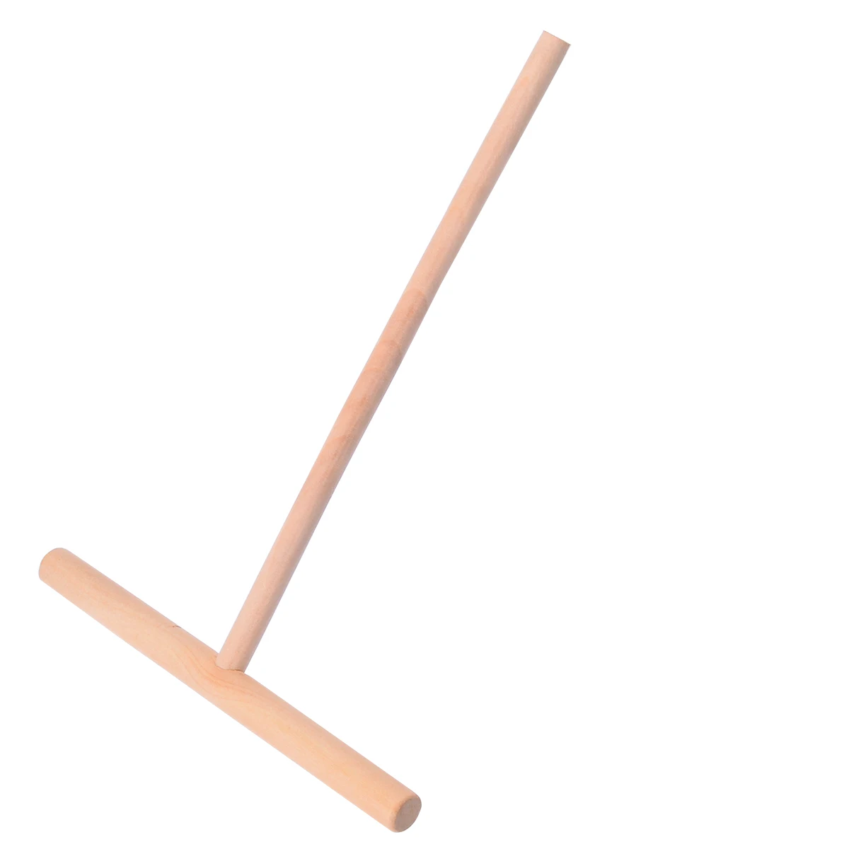 Mayitr 1pc Crepe Stick Rake Round Batter Pancake Crepe Maker Wooden