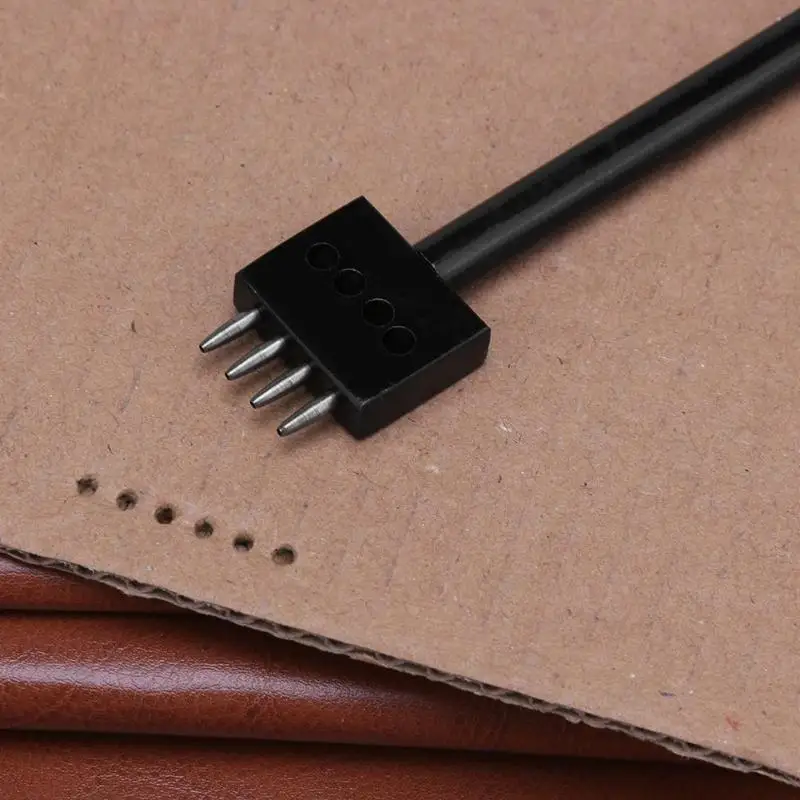 8 мм новое расстояние кожаные дыроколы DIY Ручная перфорированная круглая