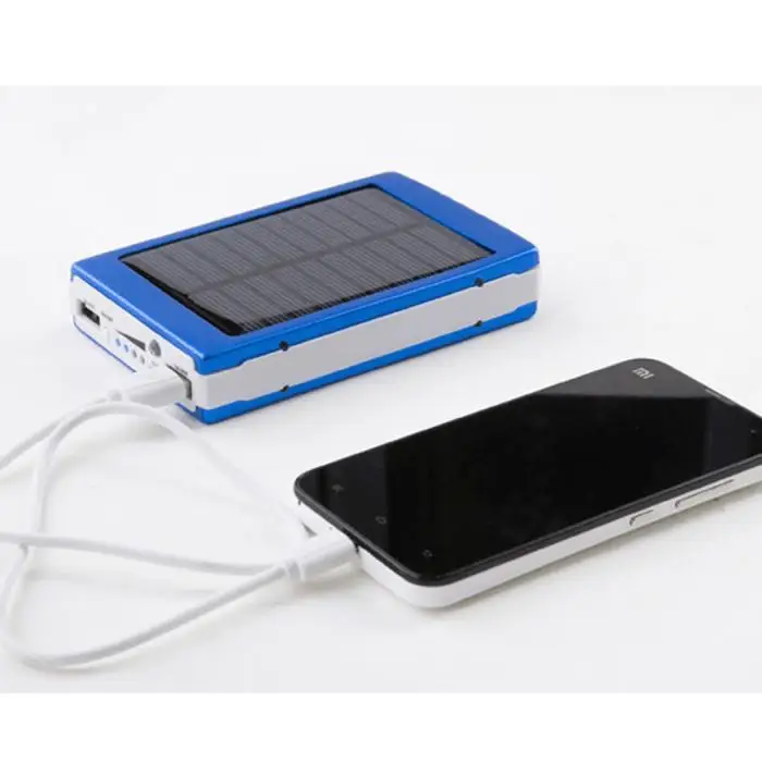 Общий портативный 7500 mAh солнечный банк силы двойной USB Солнечный аккумулятор