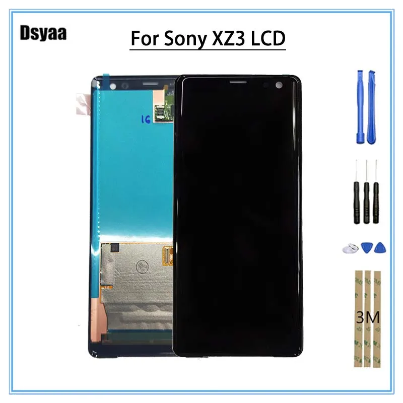 

6.5 inch For Sony XZ3 LCD Display Touch Screen Digitizer Assembly Replacement Parts No Dead Pixe Factory Price With Tools