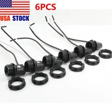 6 шт., подсвечник E12, светильник, розетки, провода, 125 В, 75 Вт, патроны для люстры, настольный светильник, лампа для свечей