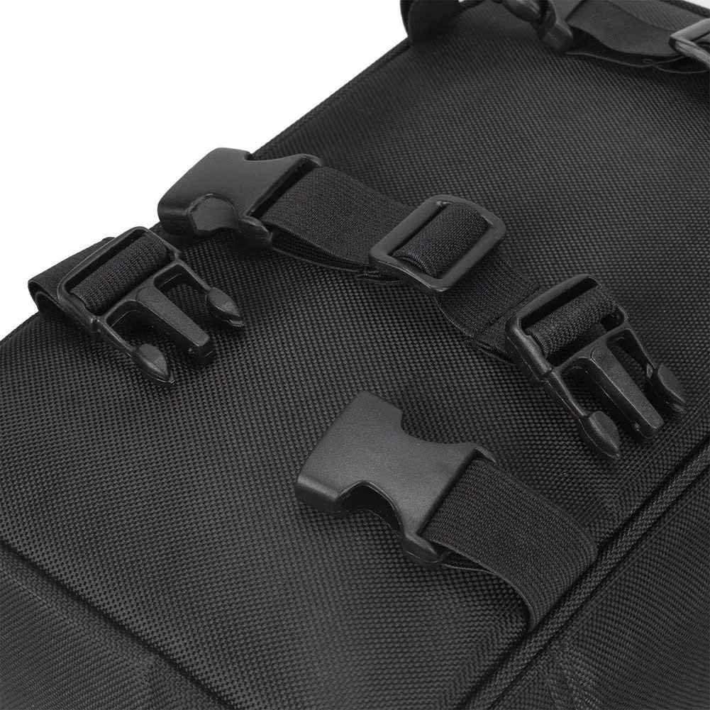 Discount B-SOUL Outdoor Sport Waterproof Bicycle Trunk Bag Pannier Saddle Bag Luggage Carrying Bag with Back Light Bicycle Bag Luggage 5